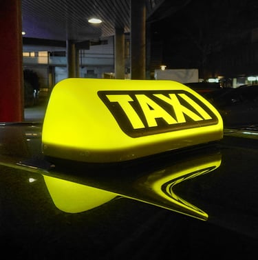 Taxi sign