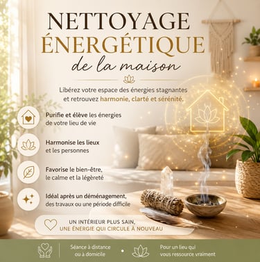 nettoyage énergétique maison Avignon