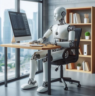 agente "robo"trabalhando 24/7