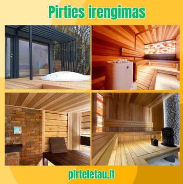 Pirties irengimas