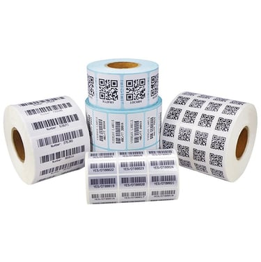 Boxmate barcode stickers
