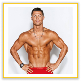 ronaldo brzuch