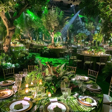 amazon themed decor and design 