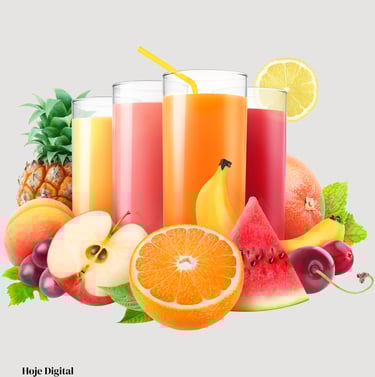 Saiba quais os benefícios que sucos podem trazer
