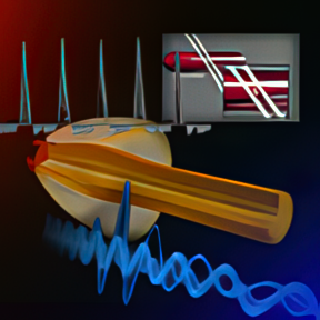High-res graphics of ultrasound physics principles.