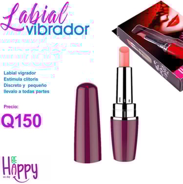 Vibrador estilo labial