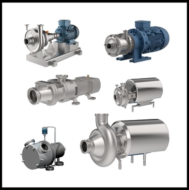 Wilco SS 316 Food Grade Pumps - Hygienic Pumps for Food Processing - Distributed by MA Jinnah Trading LLC Middle East