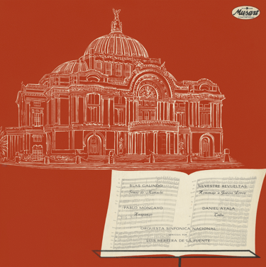 Portada del disco Orquesta Sinfónica Nacional.