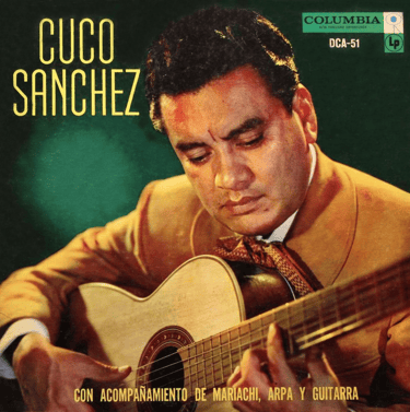 Portada de Cuco Sánchez con Acompañamiento de Mariachi, Arpa y Guitarra