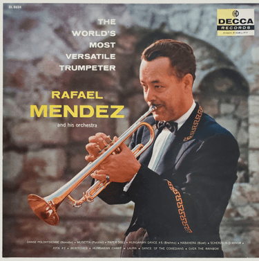 Portada de The World's Most Versatile Trumpeter de Rafael Mendez