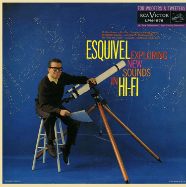 Portada del disco Exploring New Sounds in Hi-Fi de Esquivel.