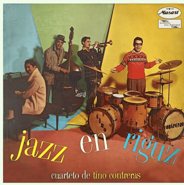 Portada del disco Jazz en Riguz de Tino Contreras