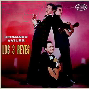 Portada del disco Los Tres Reyes.