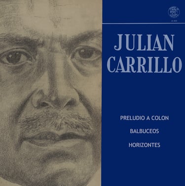 Portada del disco Preludio a Colón.