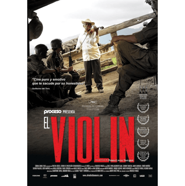 Portada de la película El Violín.
