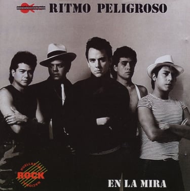 Portada y del disco En la Mira.