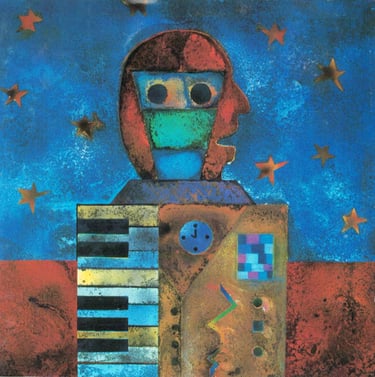 Portada del disco Hombre Sintetizador.