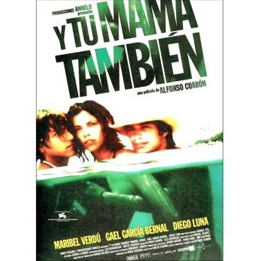 Portada de la película Y tu Mamá También.