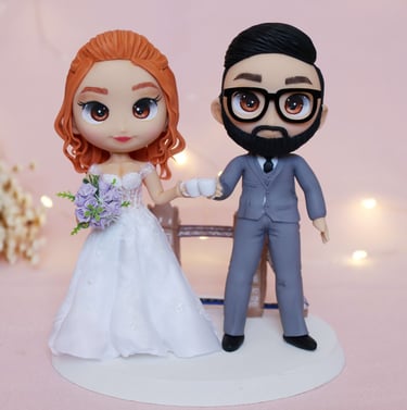 Biscuit Noivinhos Noivos Personalizado em Resende