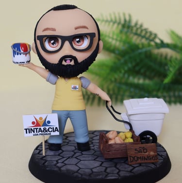 Boneco Personalizado em Biscuit em Resende