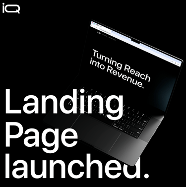 Sponsor IQ Landing Page is released. Sponser IQ is an innovational influencer marketing platform.