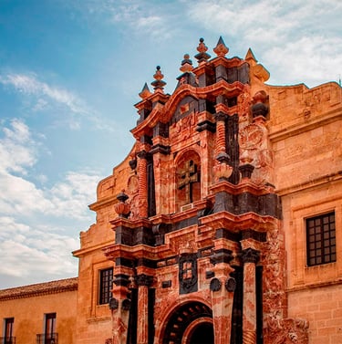 Fachada patrimonial protegida con PRS Performance Especial Color que realza el color de su superficie.