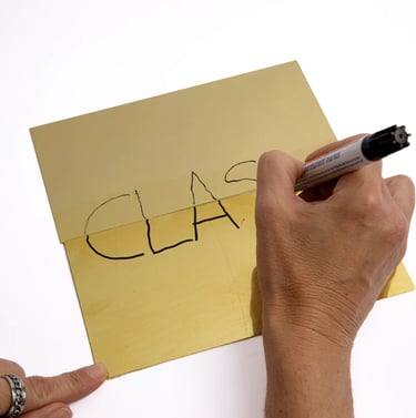 Ejemplo de aplicación de Multicoat Classic sobre una superficie metálica.