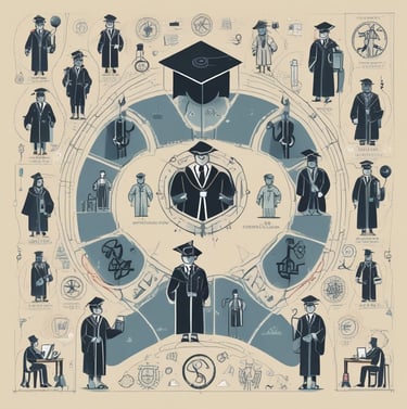 A curved facade covered in white latticework