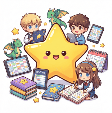 أدوات تعليمية مبتكرة للأطفال للتخطيط