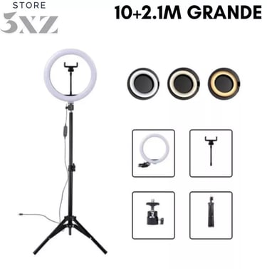 Ring Light Led Iluminador 10Polegadas