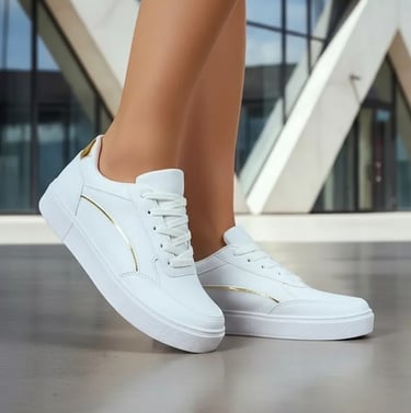 Tenis Feminino Casual Leve Retrô Clássico Moda Confortavel