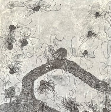 Time Slows in Nostalgia I - Artwork by Janet Griffen