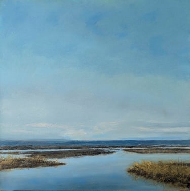 MURMER OF STILL WATERS - Painting by Mary Kersell