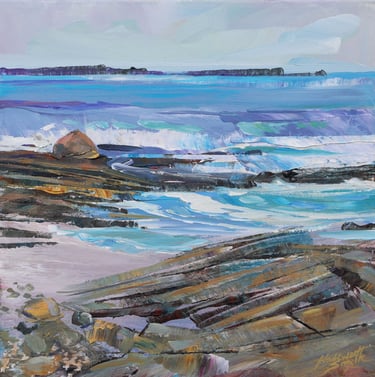 LEFT BEHIND- painting by Sharon Wadsworth-Smith