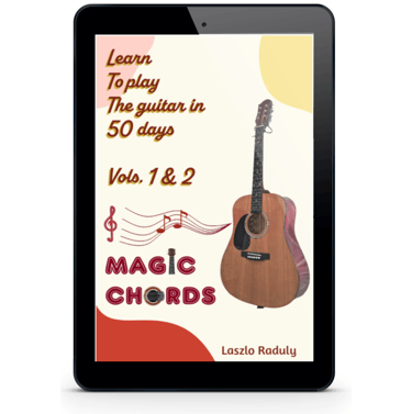 Learn to play the guitar in 50 days: Old MacDonald had a farm with chords