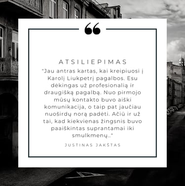 Justinas Jakštas atsiliepimas apie nt brokeris