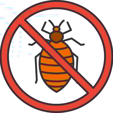 anti bed bugs sign