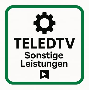 Sonstige Leistungen mit LOGO TELEDTV