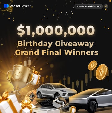 The results of the Grand Final of our $1,000,000 Birthday Giveaway are in!