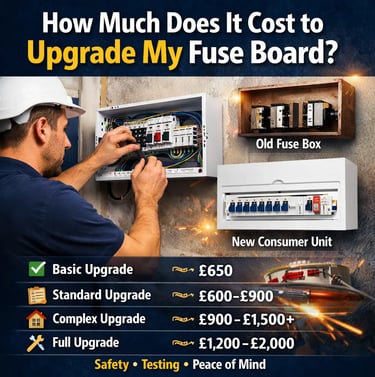 How Much Does It Cost to Upgrade My Fuse Board