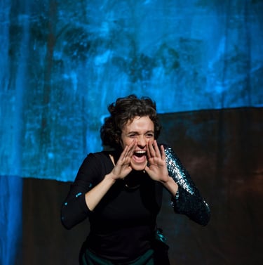 Spectacle Les souliés mouillés - Credit photo Philippe Durand - La Farouche Cie Sabrina Chézeau - Artéphile journées pros 26