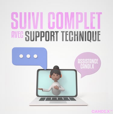 Agence camgirl avec support technique