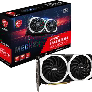 MSI Radeon RX 6650 XT Mech OC 8GB GDDR6