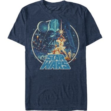 Star Wars A New Hope Poster Art T-Shirt
