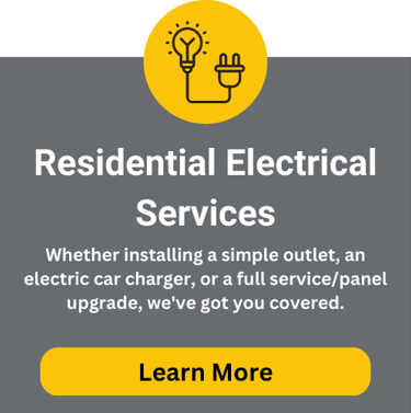 Residential electrical services Maryland.  Panel upgrades, recessed lighting, generators, car charge