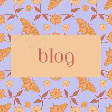 designs by KLM blog link featuring posts about Katie's art and business journey