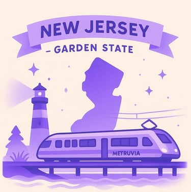 Official Brand Logo of Metruvia for New Jersey