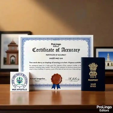 Certified Translation Meerut