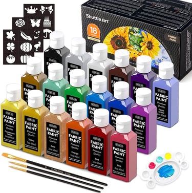 Fabric paint set