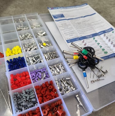 Fast T's Mobile Auto Electrical pin assortment 